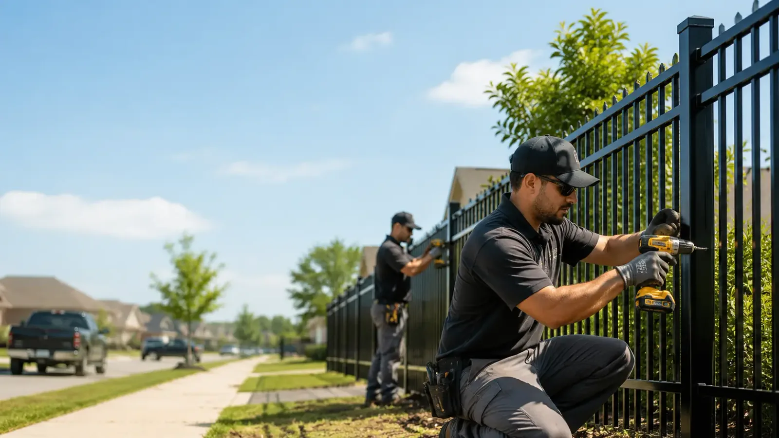 Metal Fence Installation in Gallaway, TN